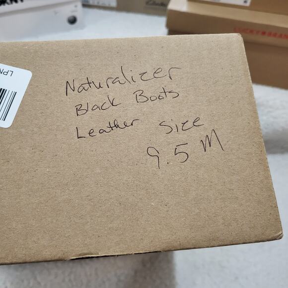 NEW Naturalizer Women's Gen N Reach Ankle Boot Black Leather SIZE 9.5 M - Picture 6 of 6